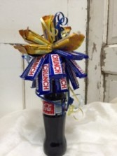 Candy Bouquet Snack Basket
