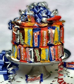 Chocolate Candy Bar Cake | Delicious Birthday Cake | Pandoracake.ae Dubai