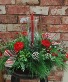 Candy Cane Candles Centerpiece