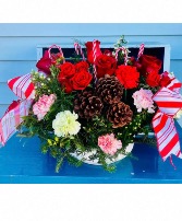 Candy Cane Centerpiece  