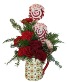 Candy Cane Christmas Arrangement