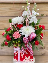 Candy Cane Christmas Christmas Arrangement