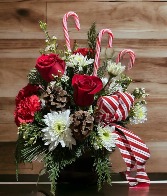 Candy Cane  Arrangement