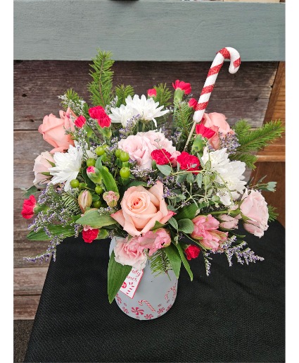 Candy Cane Lane Bouquet