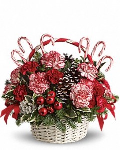 Candy Cane Lane Christmas Arrangement