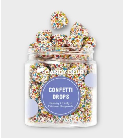 Candy Club Confetti Drops Candy