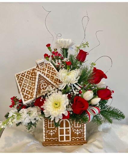 Candy Lane  Gingerbread House Christmas