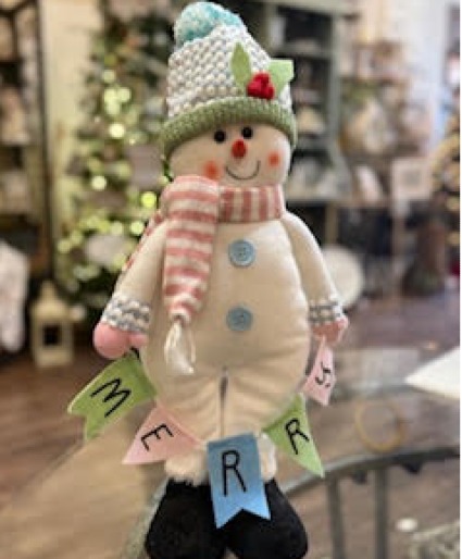 Candy Snowman Gift