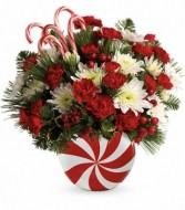 CANDY-STRIPED CHRISTMAS Bouquet