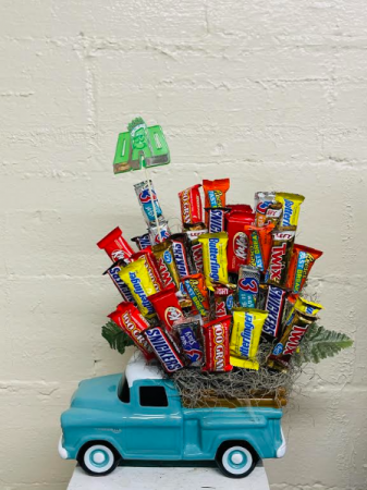 Candy Truck Candy Arrangement