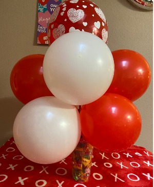 candy with balloons 