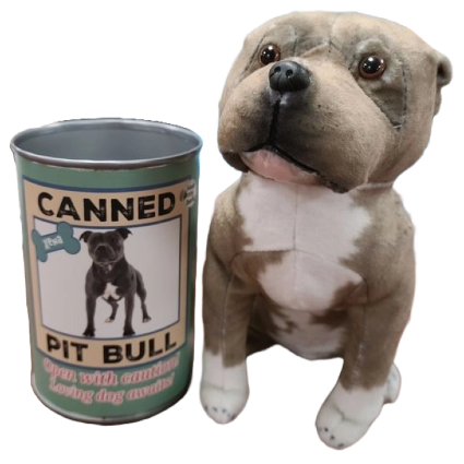 Canned Pitbull Gift