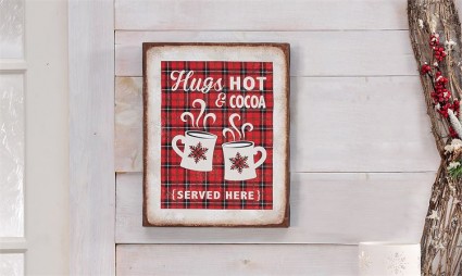 Canvas Holiday Design Wall Decor Gift Item