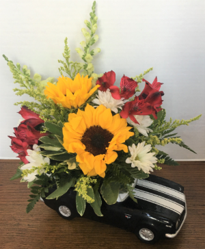 Car show Classic Fresh Floral Design