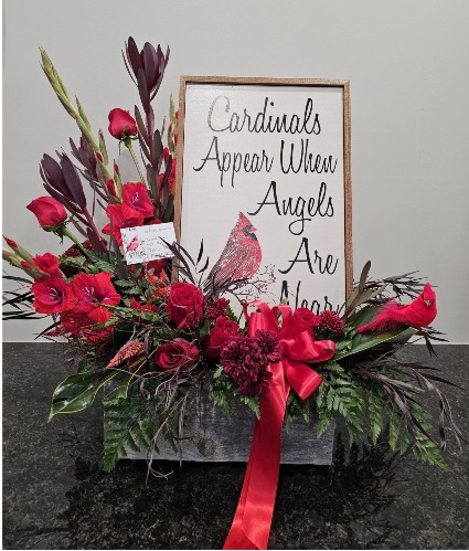 Cardinal Arrangement With Removable Sign  FD-317