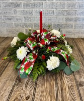 Cardinal Charm Centerpiece 