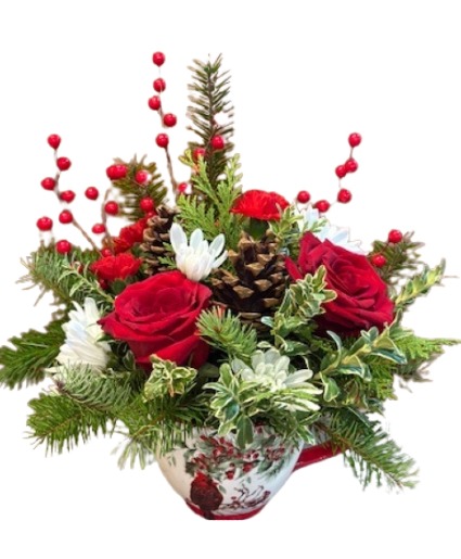 Cardinal Cheer Arrangement