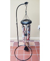 38" Cardinal Chime With Stand 