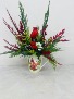 Cardinal Christmas  Arrangement