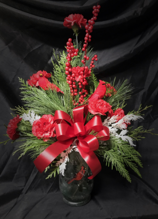 Cardinal Designer's Choice Christmas Arrangement