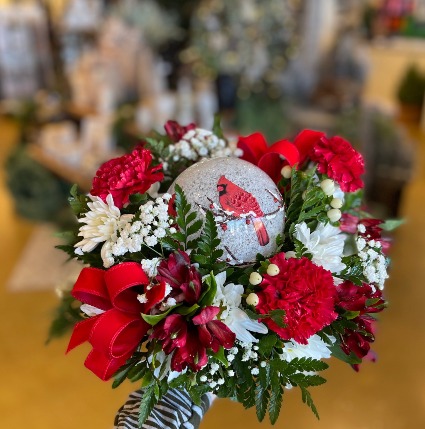 Cardinal Fresh Arrangement 