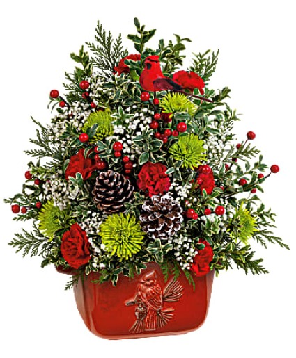 Cardinal Heirloom Tree Floral
