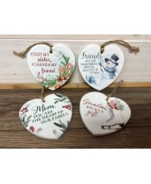 Heart Ornaments  Christmas