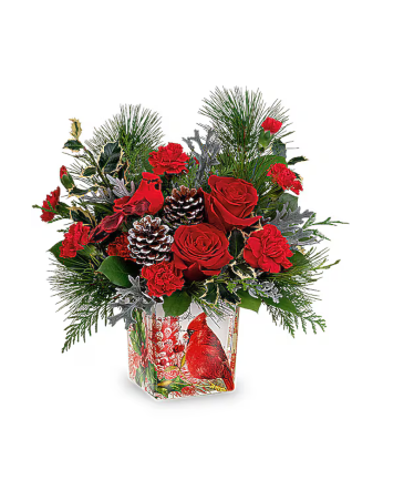 Cardinal Joy Bouquet  in Fort Worth, TX | Family Floral