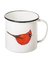 Cardinal Mug Planter 