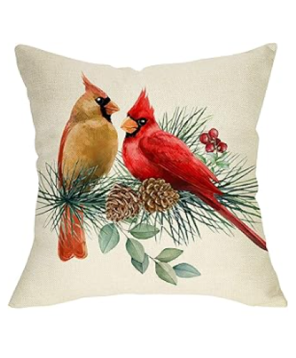 Cardinal Pillow Cardinal Pillow