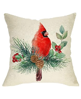 Cardinal Pillow Cardinal Pillow