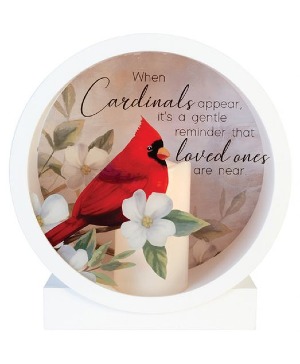 Cardinal Shadow Box Lantern 