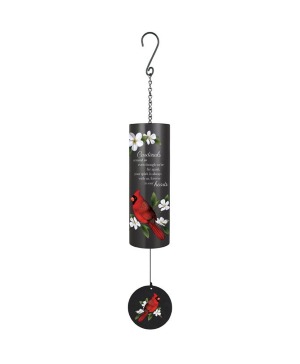 36" Cardinal Sonnet Cylindrical Wind Chime 