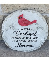 Cardinal Stepping Stone 