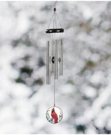 Cardinal Wind Chime 