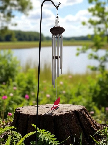 Cardinal Windchime 30" in Culpeper, VA | ENDLESS CREATIONS FLOWERS AND GIFTS