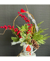 Cardinal Wishes Powell Florist Christmas Exclusive