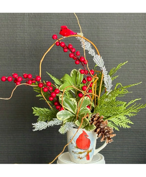 Cardinal Wishes Powell Florist Christmas Exclusive