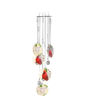 Cardinals Angels Wind Chime Chime