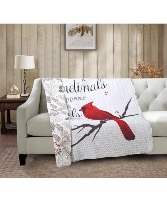 Cardinals Appear Quilt Quilt