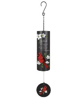 Cardinals Cylinder Chime Wind Chime
