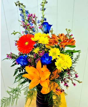 Caribbean Sunset Floral Bouquet
