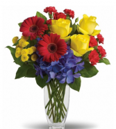Caribbean Vibrance Vase