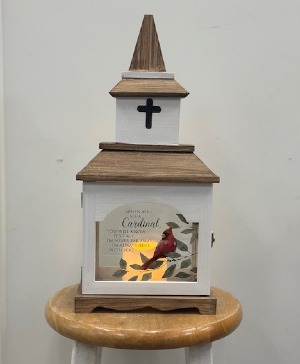 Cardinal LED Church Lantern 