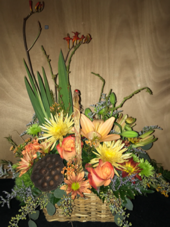 Carla’s Delight Fall Basket in Longview, WA | Banda's Bouquets