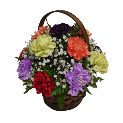 Carnation Basket floral