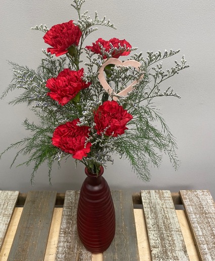 Carnation Bud Vase 