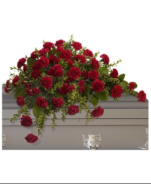 Carnation Casket Spray 
