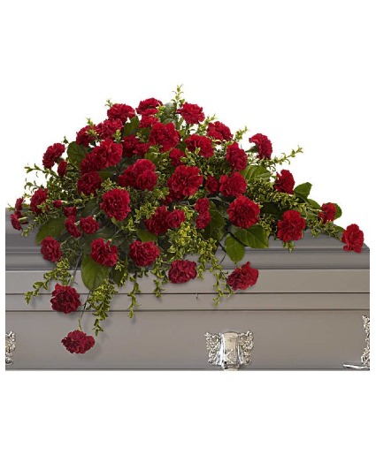 Carnation Casket Spray