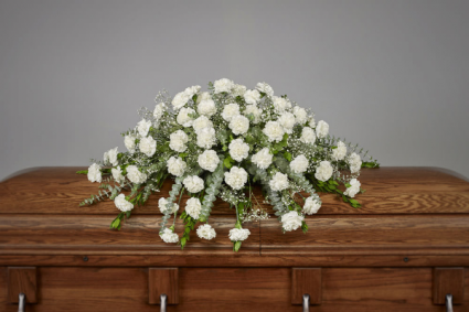 Carnation Casket Spray Casket Spray